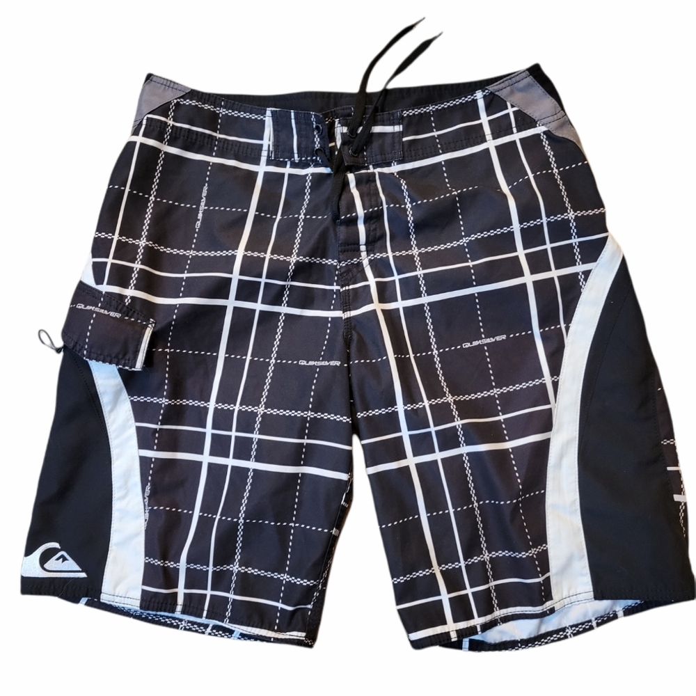 Quiksilver Board Shorts Swimsuit Swim sz 32